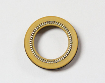 Teflon spring energized seal.